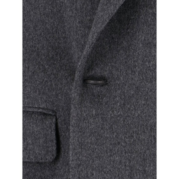 Tagliatore Pino Lerario Double-Breasted Coat Grey - NWT - Picture 4 of 5